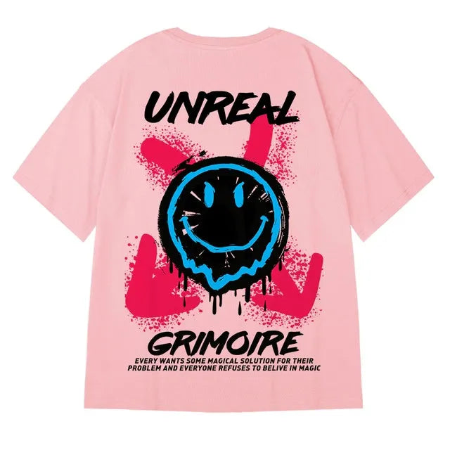 Cotton New Man's T-Shirt Harajuku Summer - Bellarte Enchanté Cotton New Man's T-Shirt Harajuku Summer